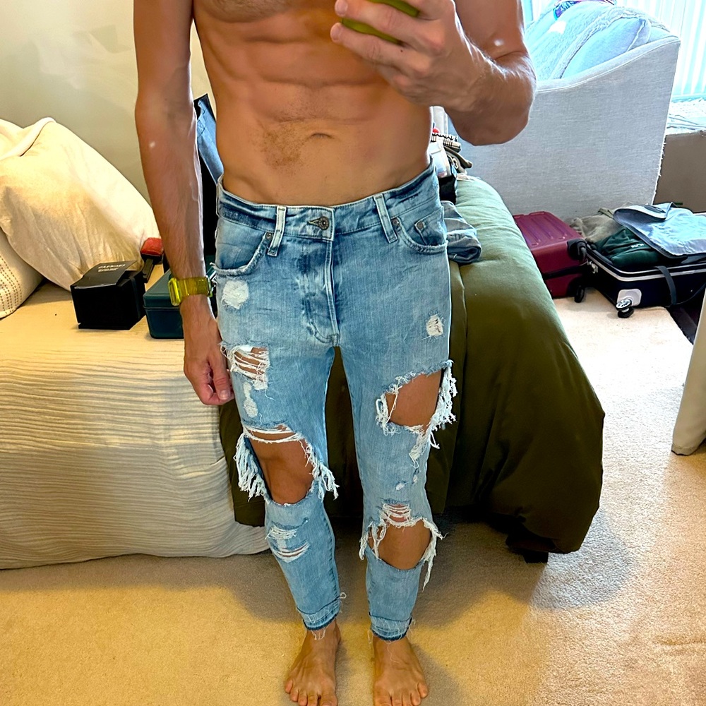 H&M Coachella jeans